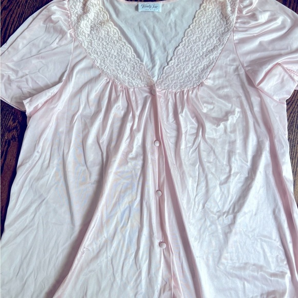 Vintage Vanity Fair PinkPajama Set - Size Large - Made in USA - Picture 2 of 7